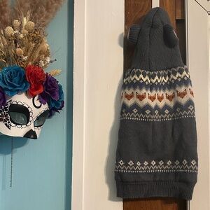 Cozy Fox 🦊 Knit Dog Sweater